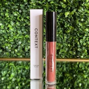 Context Skin TEARS ARE FALLING Liquid Lipstick | NEW | Mauve Ultra Matte | BNIB